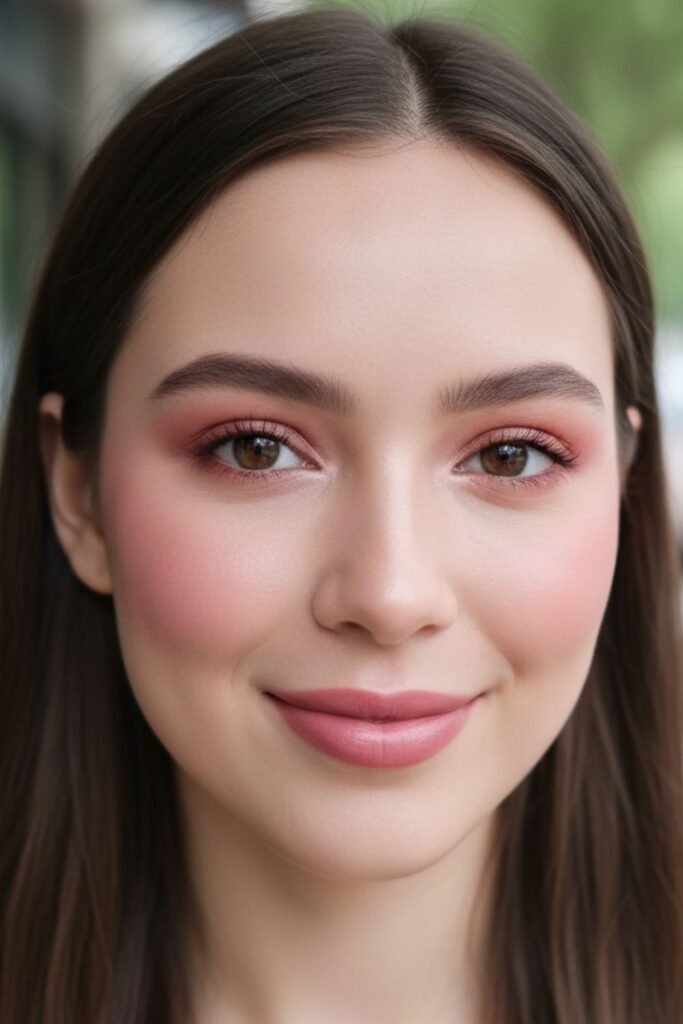 Soft Cherry Makeup