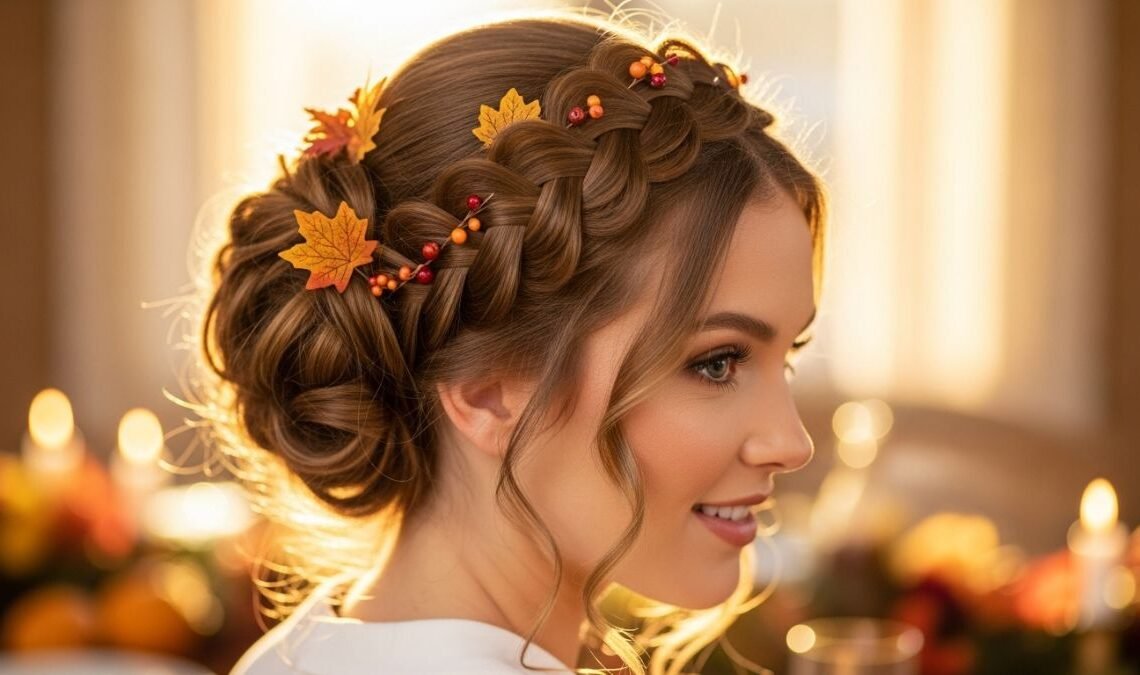 Thanksgiving Dinner Hairstyle Ideas
