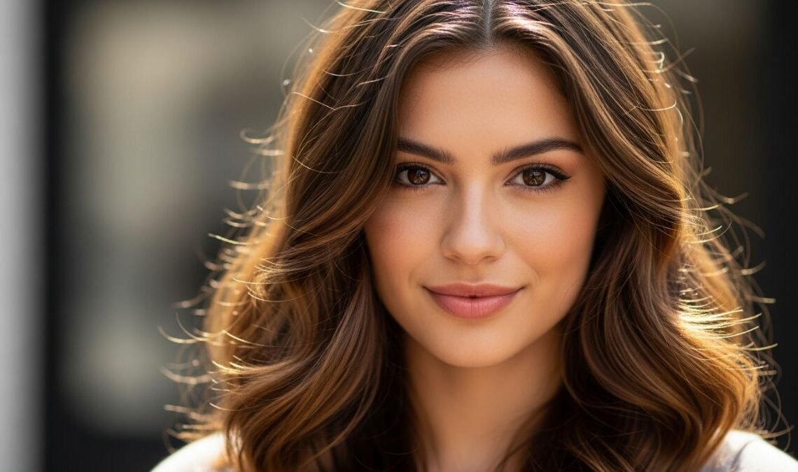 Warm Brown Hair Color