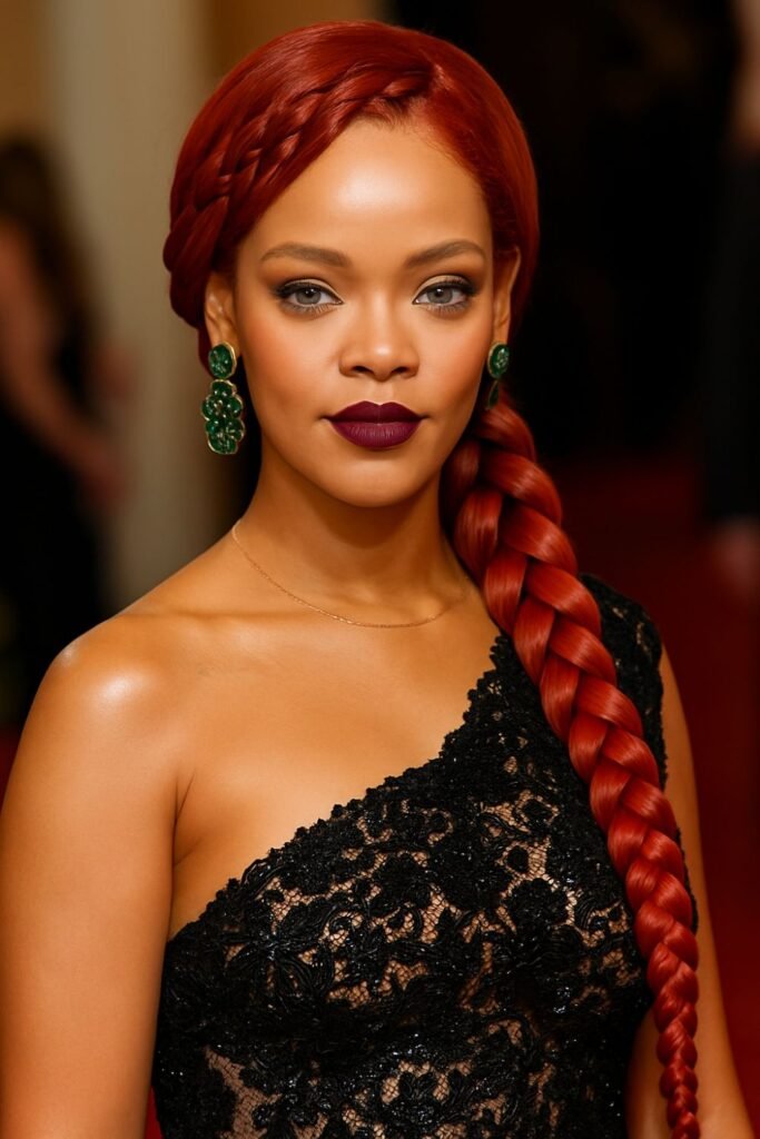 Waterfall French Braid