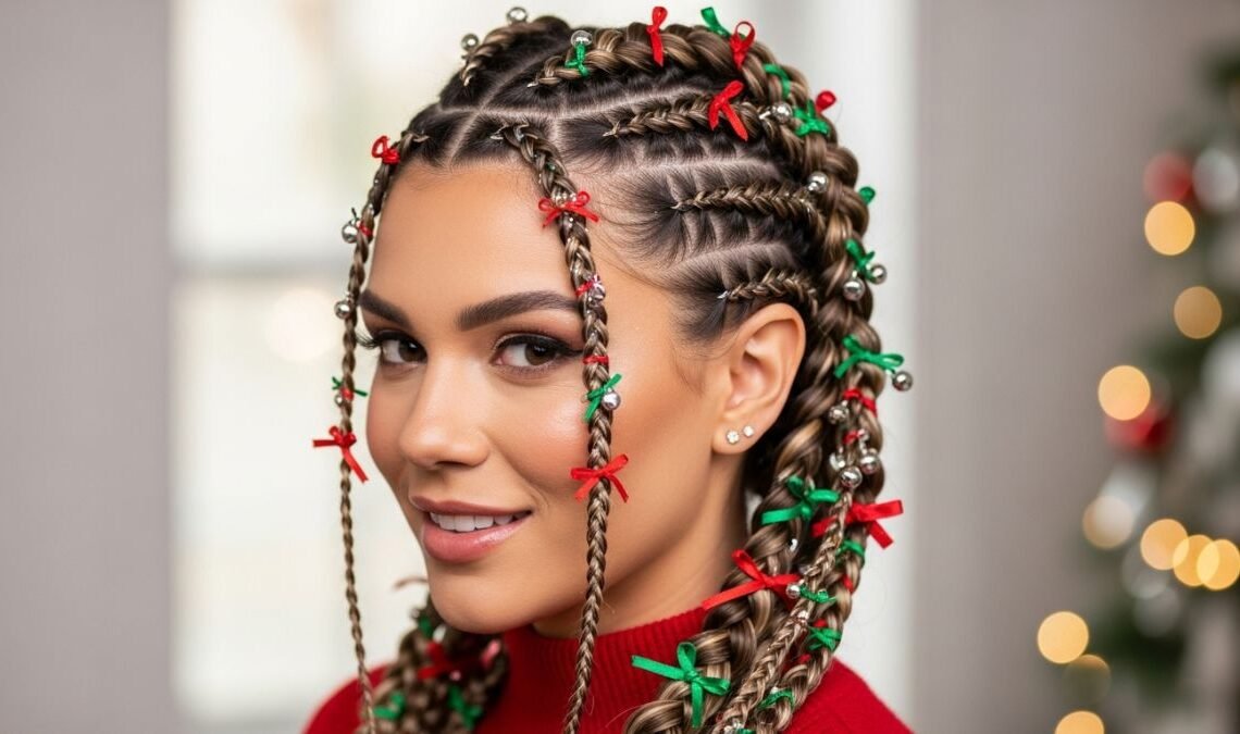 Christmas Braids Hairstyles