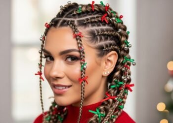 Christmas Braids Hairstyles