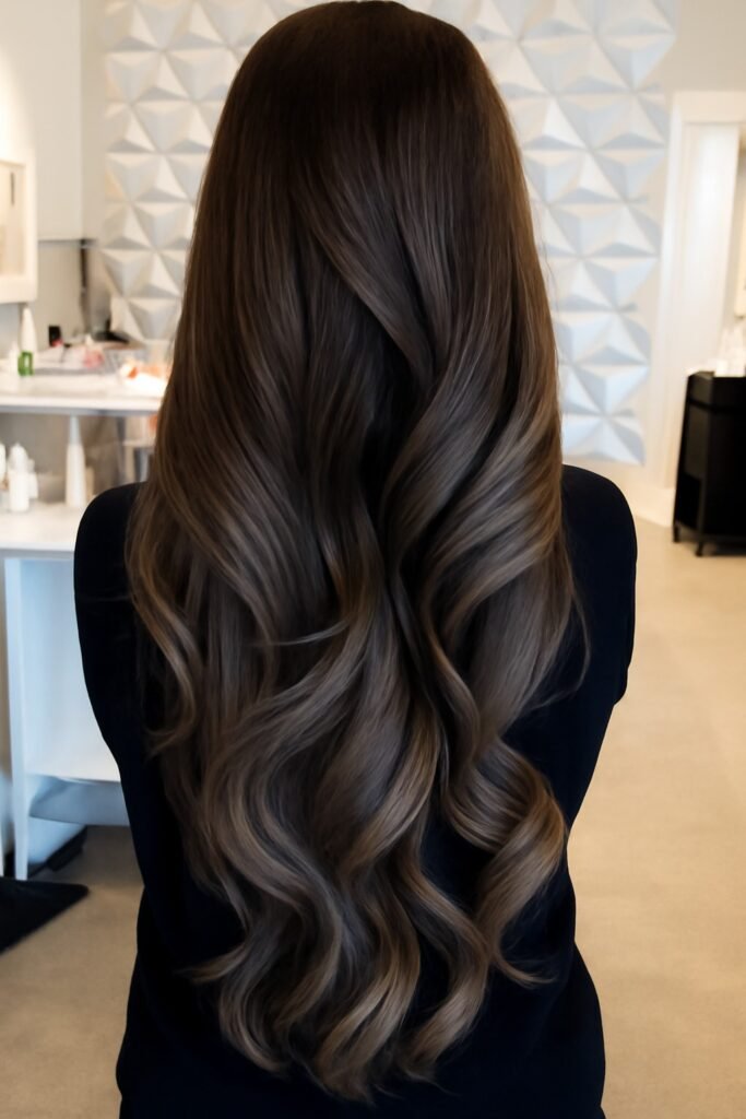 Cool Brown Hair Accent