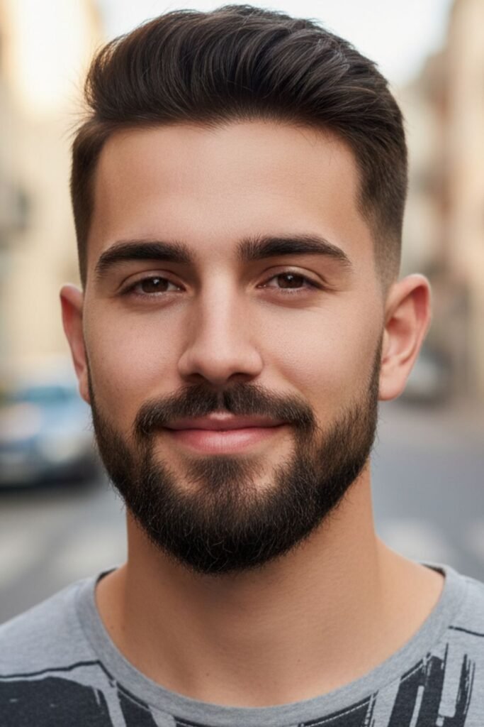 Crisp Chin Strap Beard