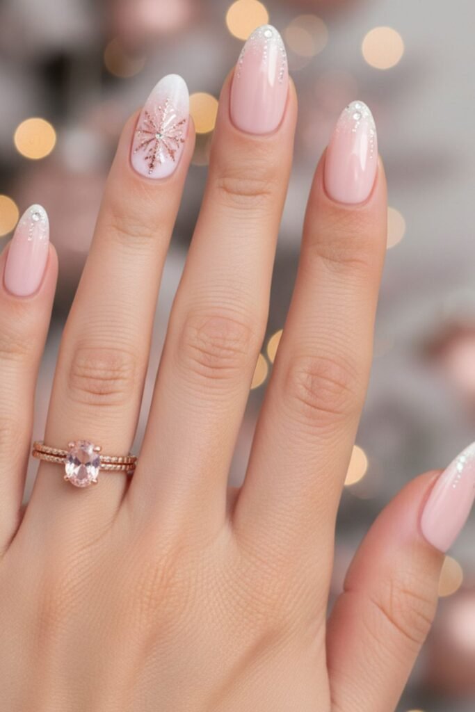 Elegant Blush Holiday Chic