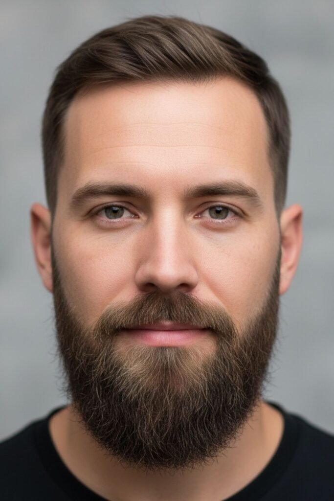 Faded Beard with Defined Edges