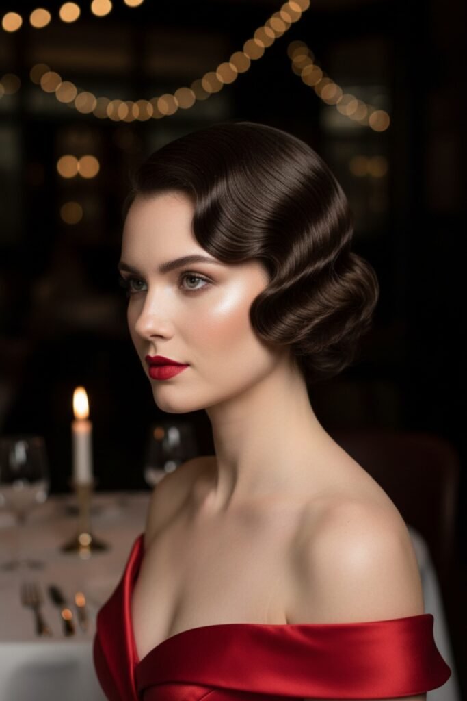 Glam Short Side Waves