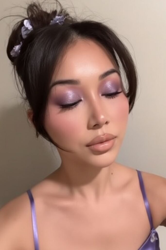 Lavender Lagoon Pisces Makeup