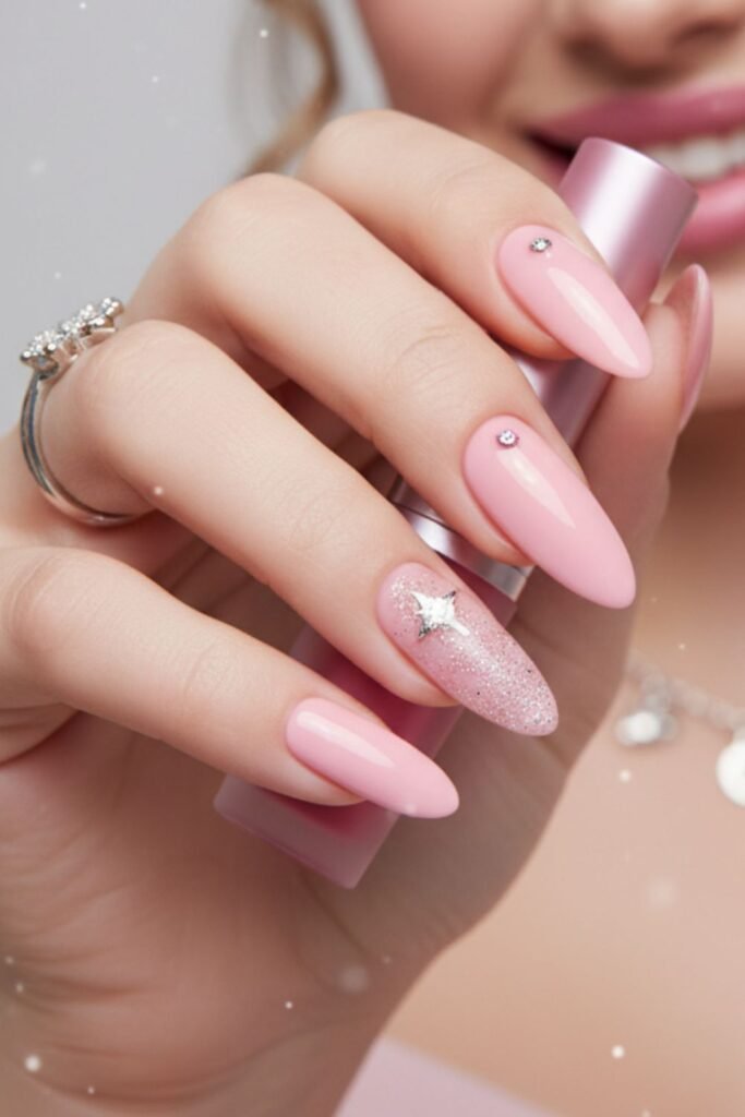 Long Acrylic Barbie Ideas