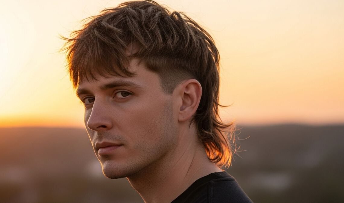 Shaggy Mullet Haircut For Men