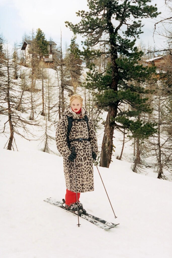 Sporty-Chic Ski Layering