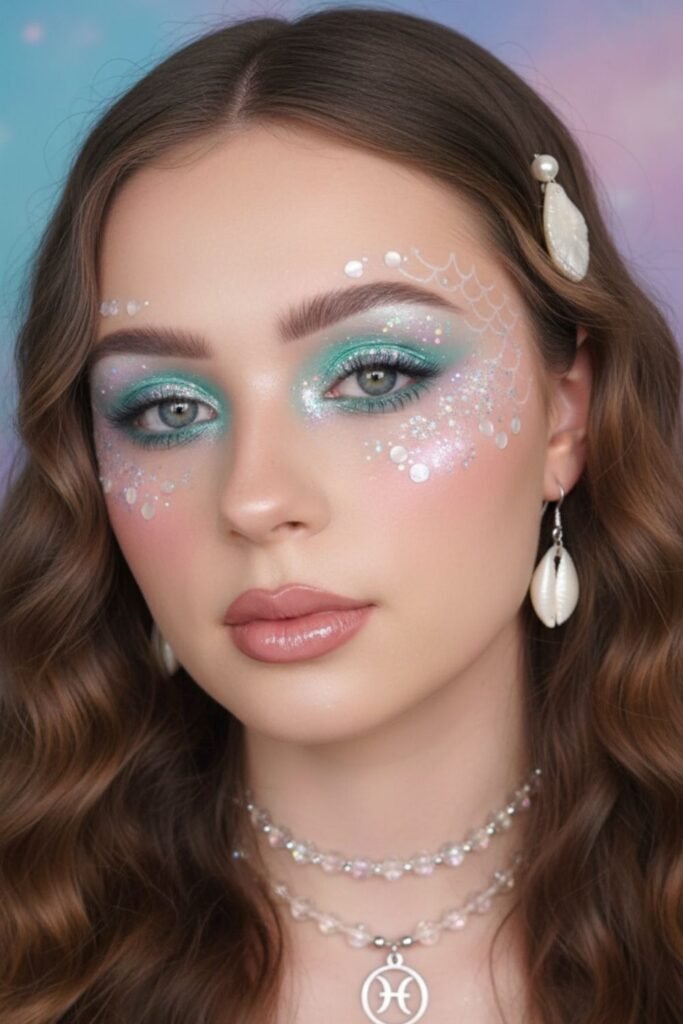 Starry Mermaid Pisces Glow