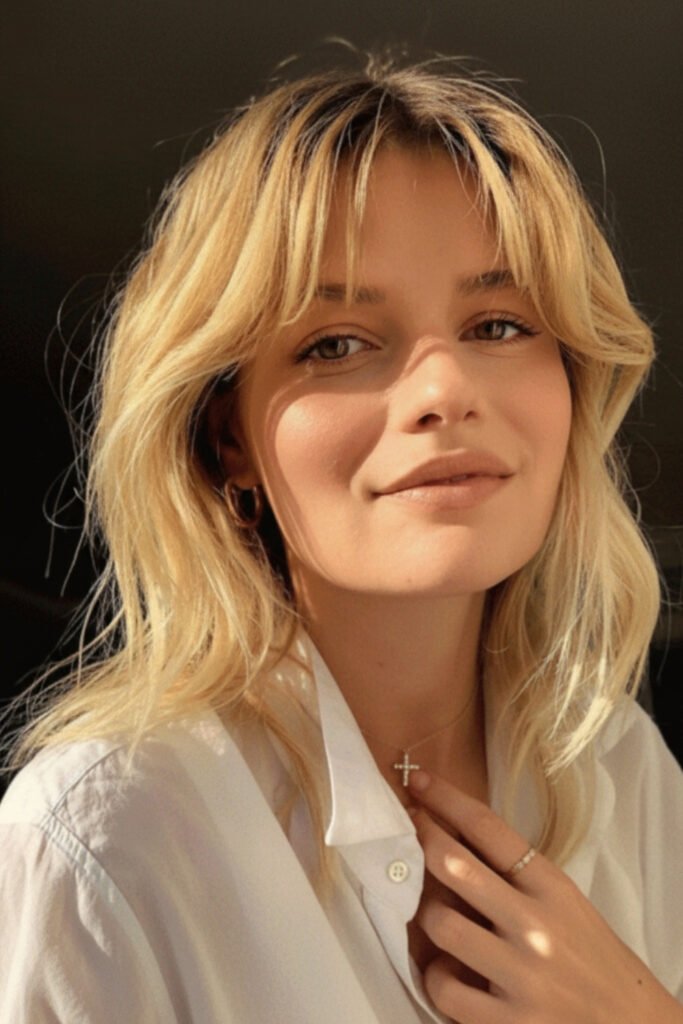 Textured Bottleneck Bob With Soft Layers