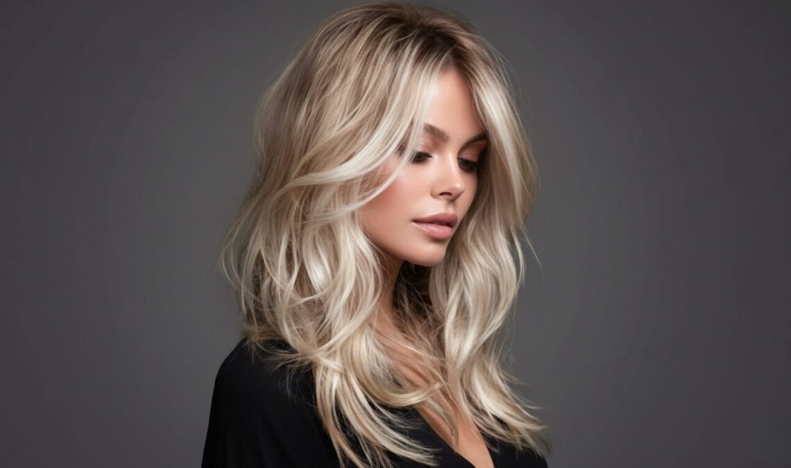 Bright Creamy Blonde Hair Looks