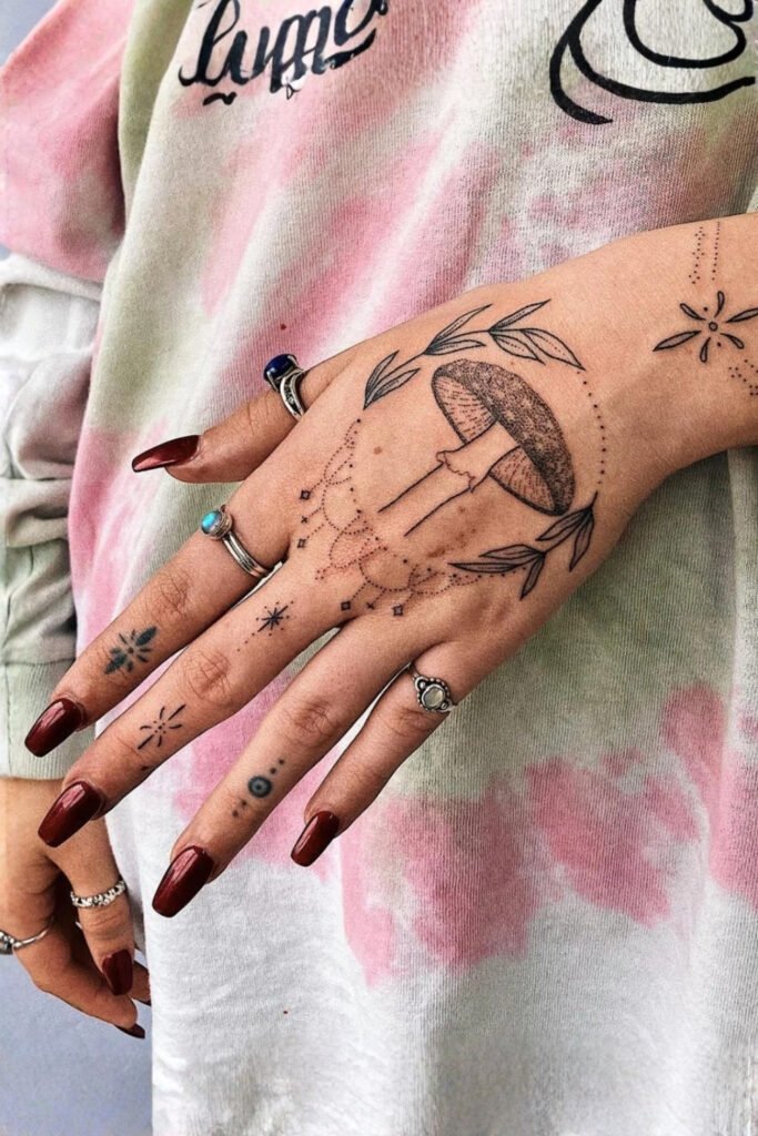 Hand-Poked Tattoos