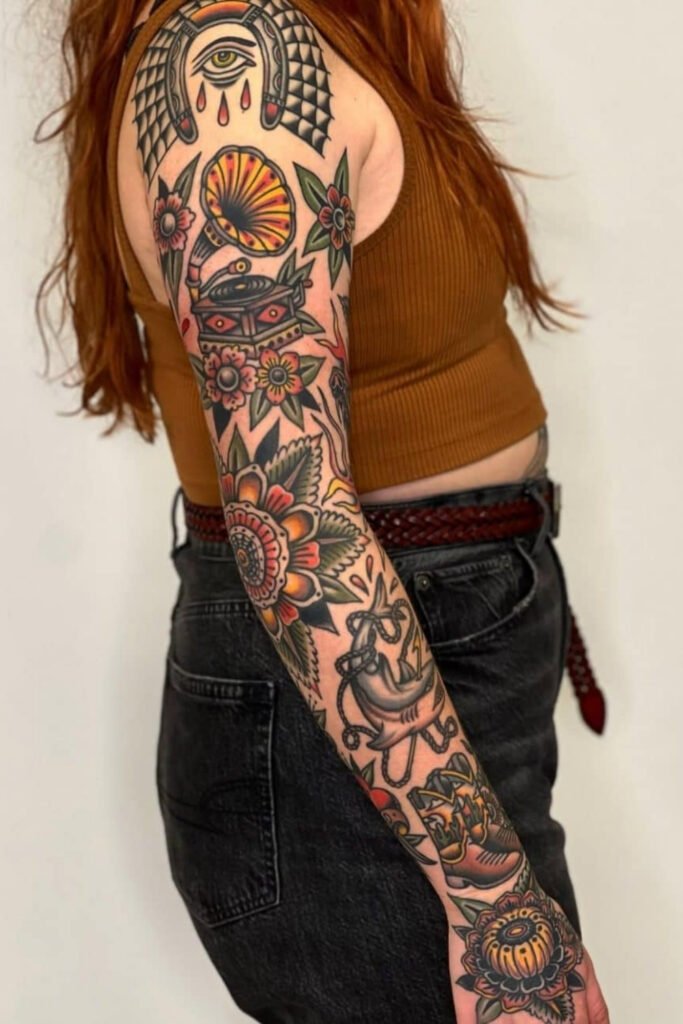 Patchwork Tattoo Sleeves
