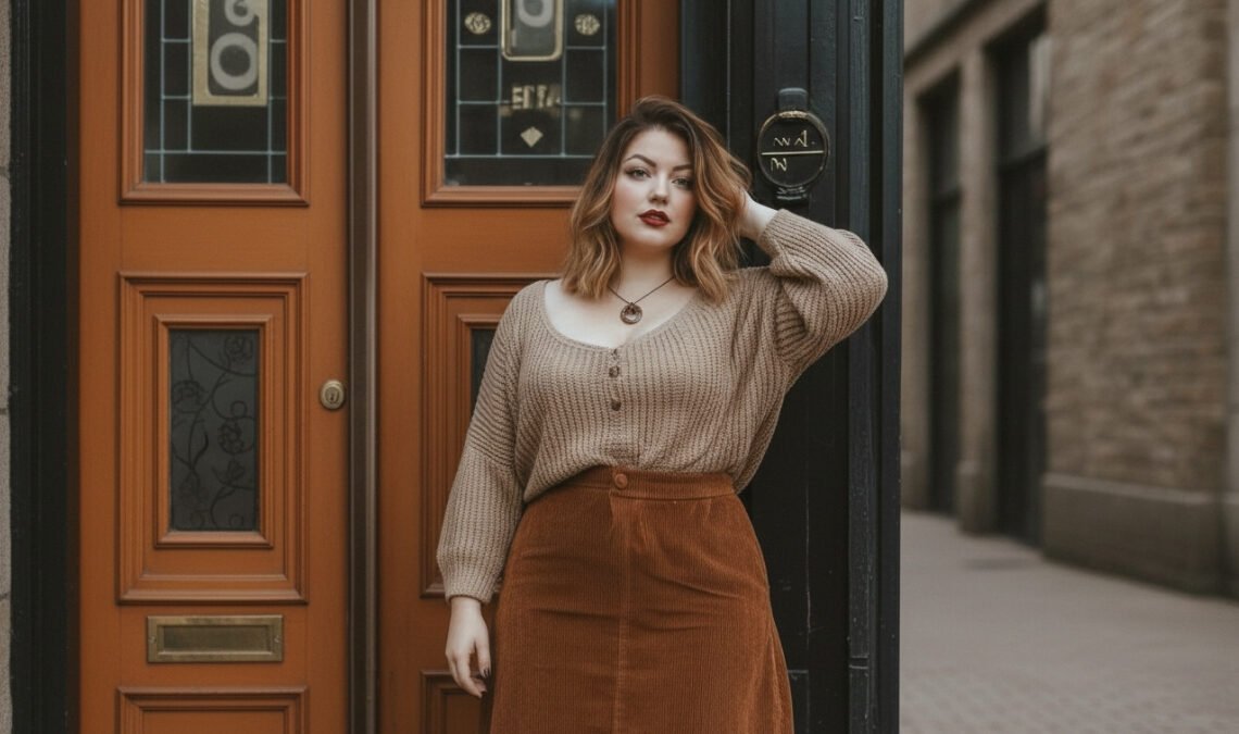 Plus Size Movie Date Outfit
