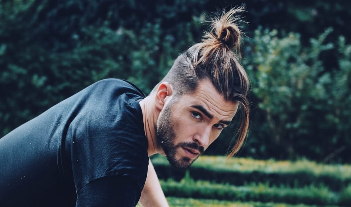 Undercut High Ponytail for Men
