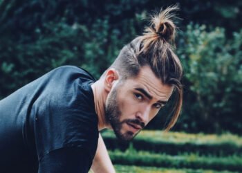 Undercut High Ponytail for Men