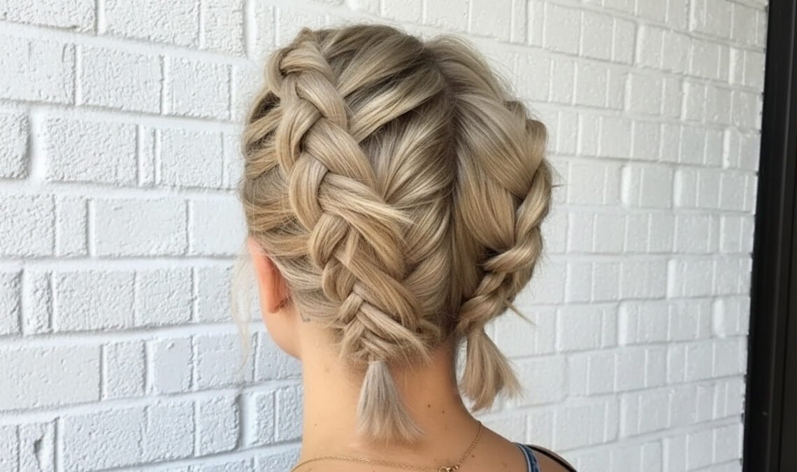 short hairstyle for dirty hair