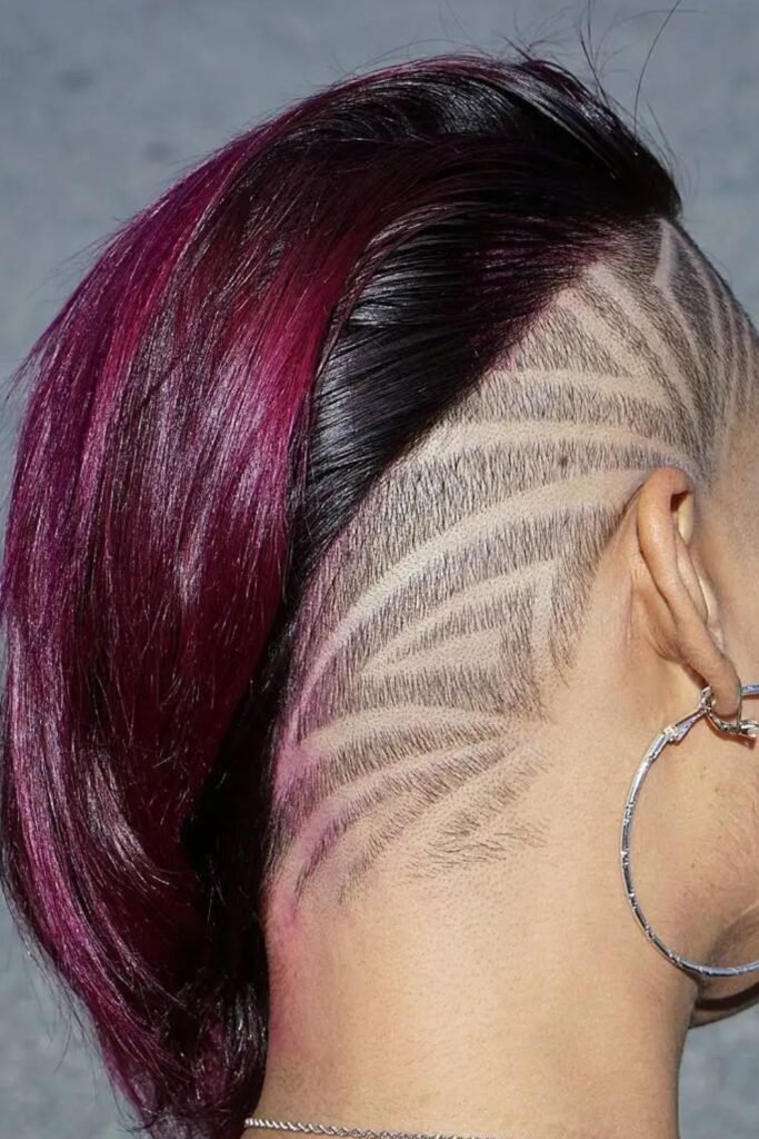 Asymmetrical Tribal Side Shave