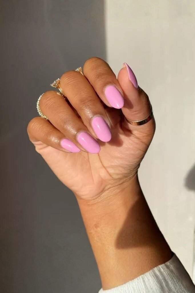 Pale Pink Nails