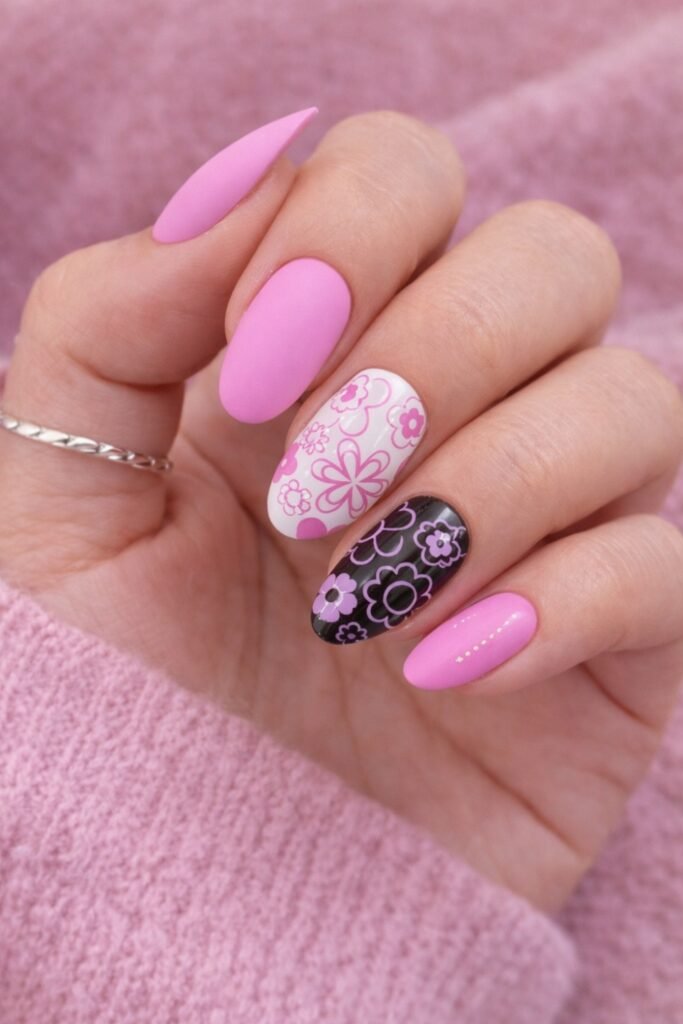 Pretty Pink Pastel Petals