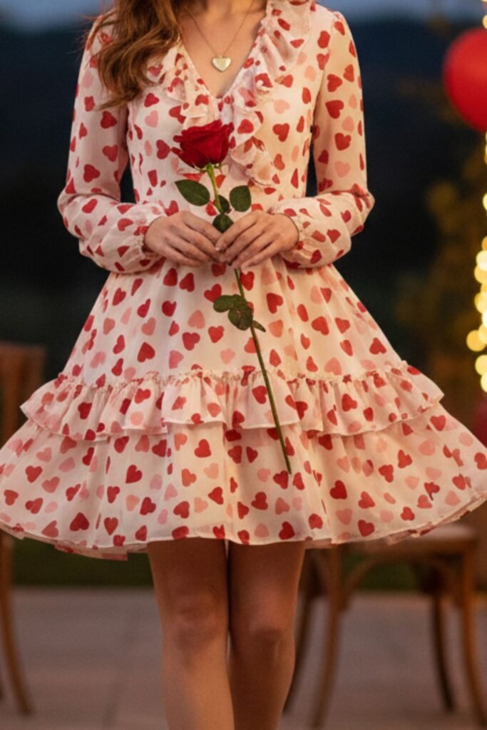 The Pioneer Woman Ruffle Mini Dress