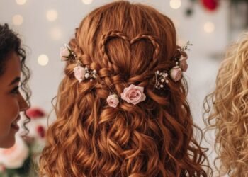 Valentine Day Hairstyles For Curly Hair