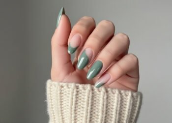 easter green nails
