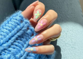 subtle easter nails
