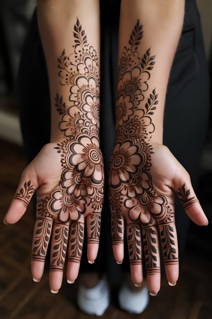 Airy Arabic Floral Flow