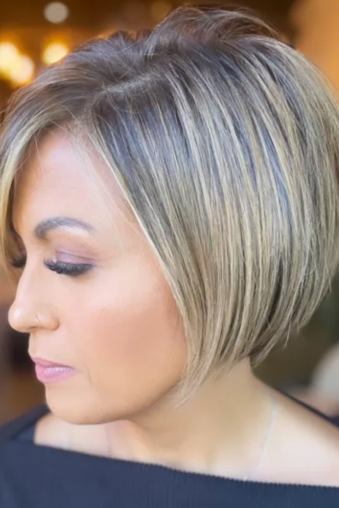 Angled Chin Length Cut