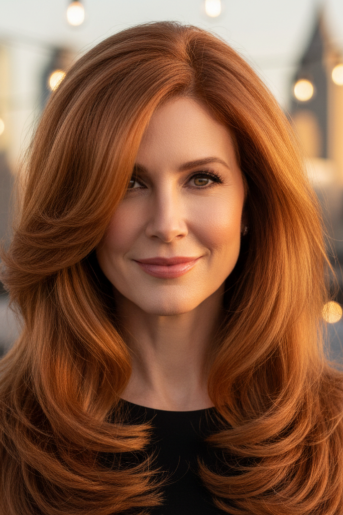 Armpit-Length Blowout Style