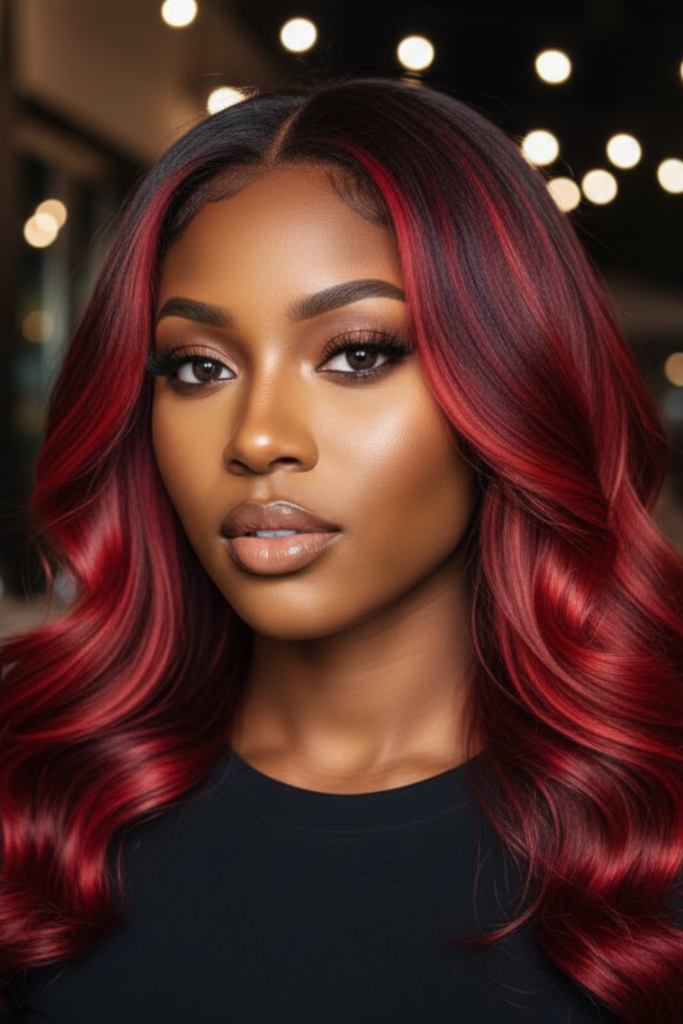 Understated Chocolate Brown Balayage