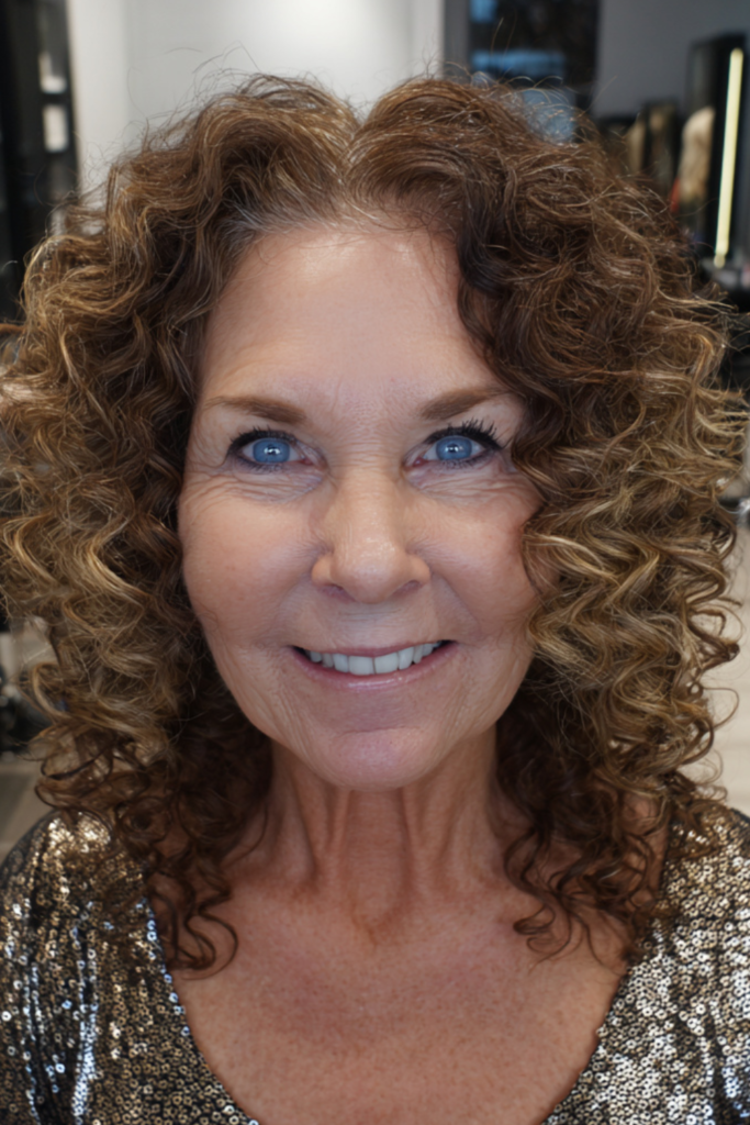 Chic Curls With Soft Layered Ends