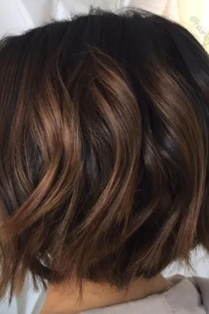 Chocolate Caramel Hairstyle