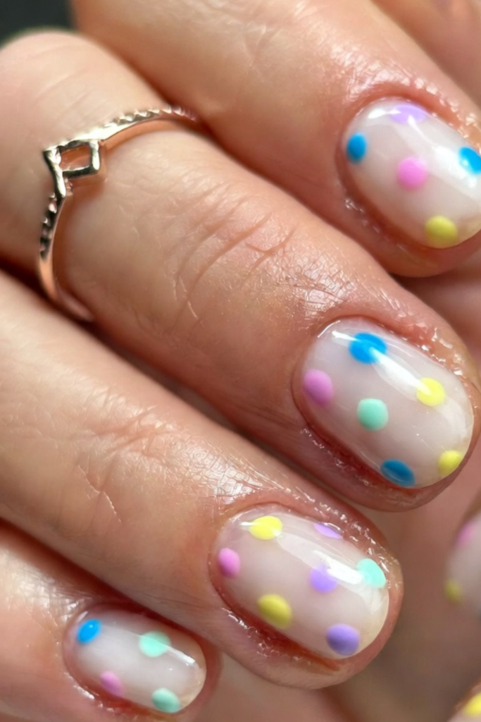 Cute Pastel Polka Dots