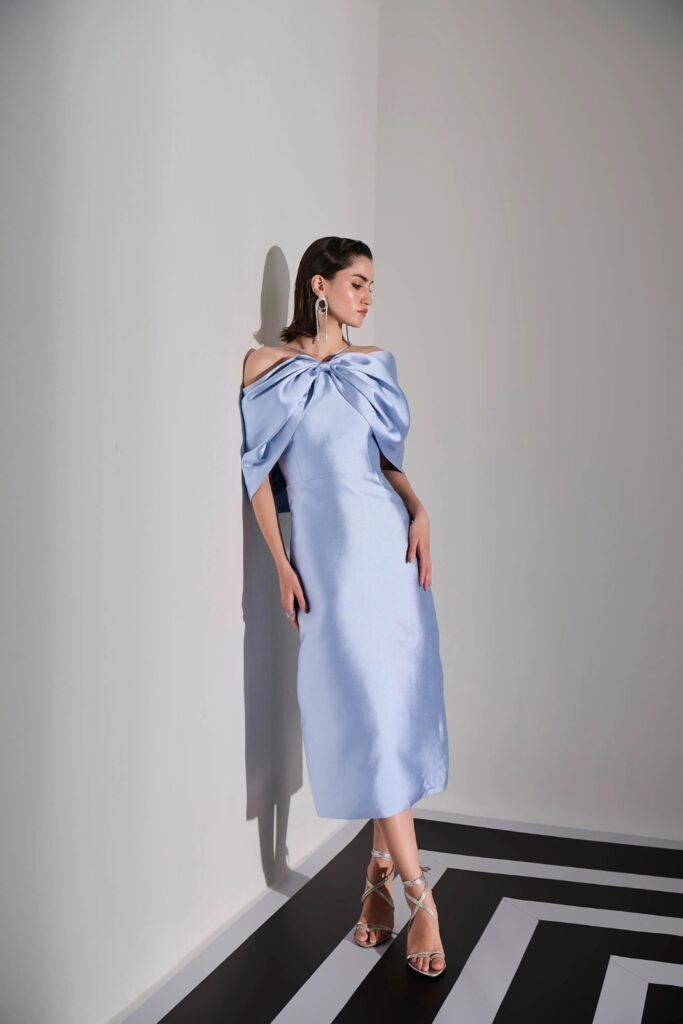 Effortless Satin Midi Elegance