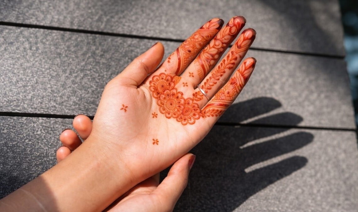 Front Hand Mehndi Designs