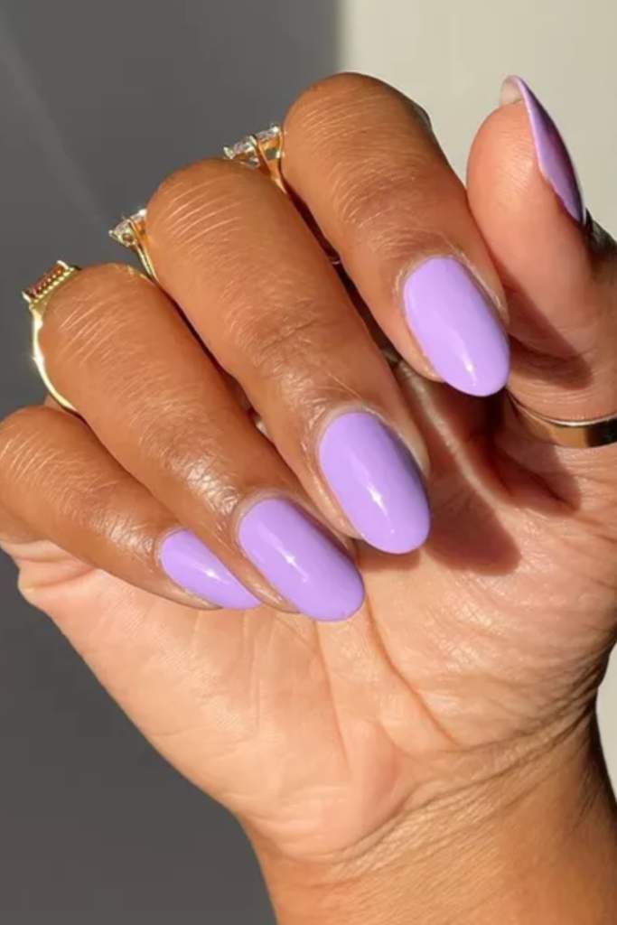 Lavender Cream Mani