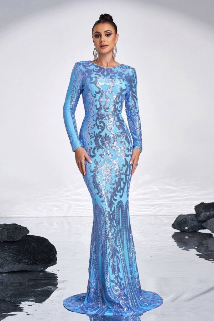 Long-Sleeve Mermaid Allure