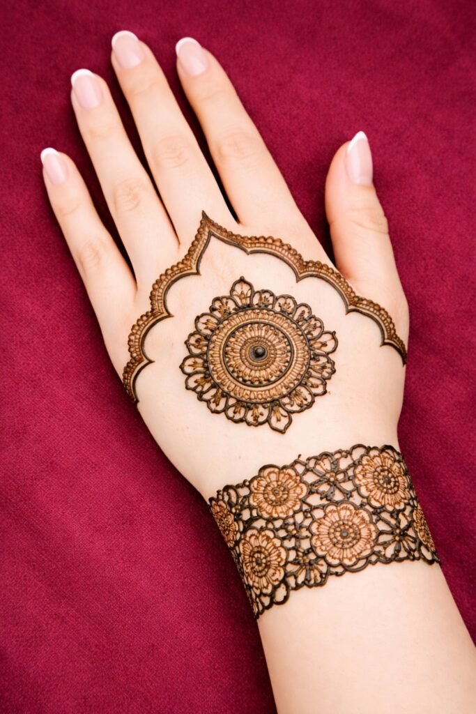 Meditative Mandala Arabic