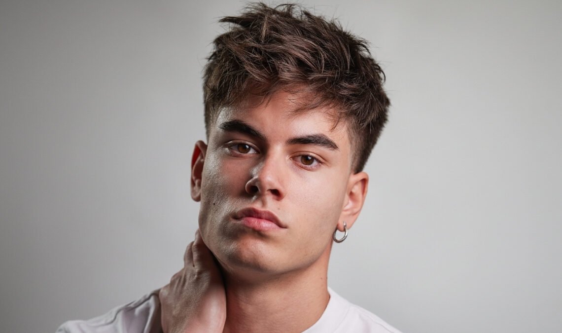 Rectangle Face Hairstyles Men