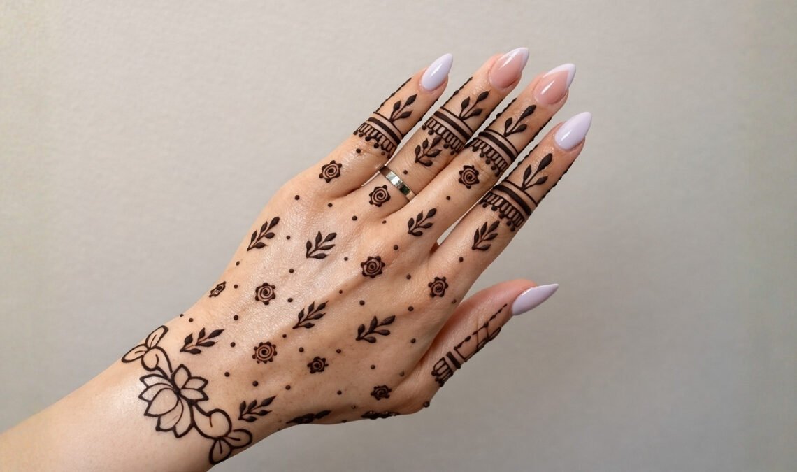 Minimal Mehndi Designs