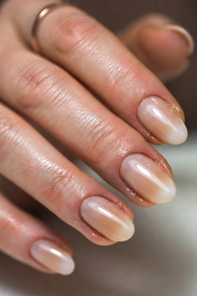 Neutral Ombre Mani
