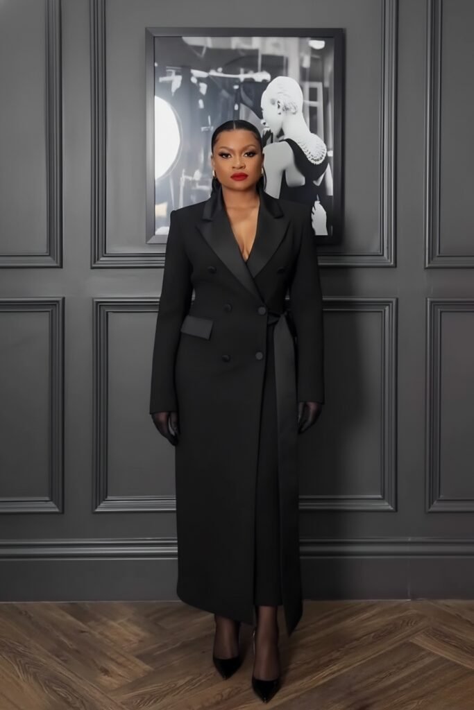 Oversized Tailored Suiting High Collar Jacket