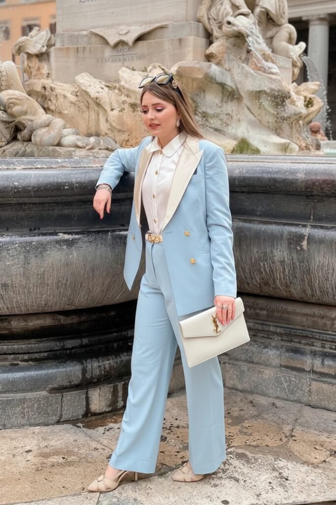 Powder Blue Fresh Confidence
