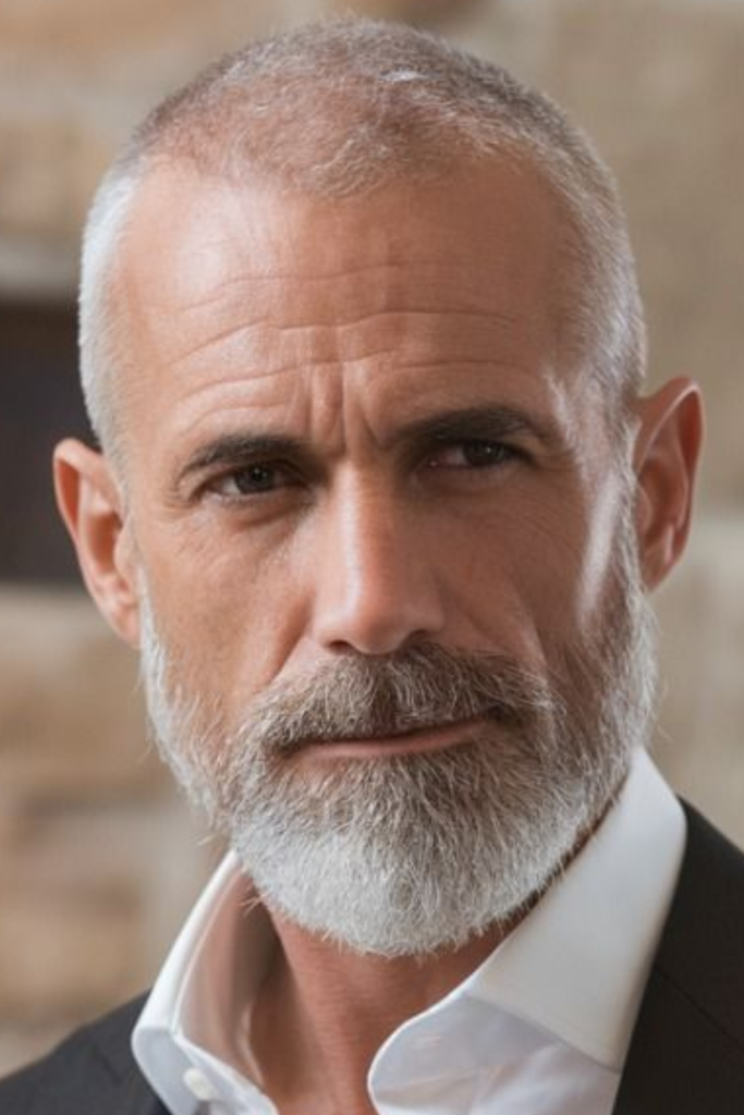 Salt-and-Pepper Beard