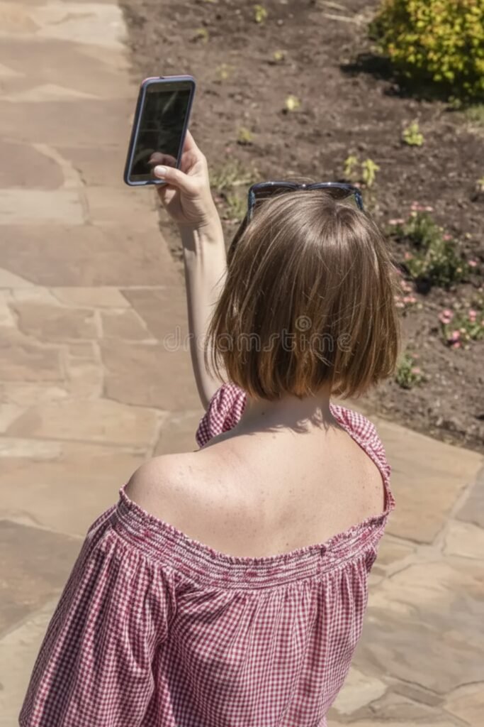 Short Bob with Sunglasses on Head